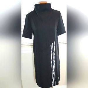 Adidas Originals Danielle Cathari Black Mock Neck Dress NWT